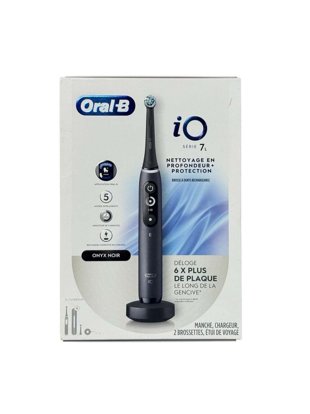 Oral-B iO Series 7L Rechargeable Electric Toothbrush - Onyx Noir